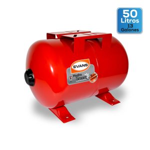 Tanque hidroneumático horizontal de 50L EVANS.