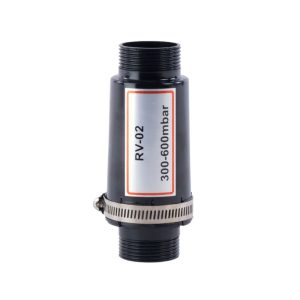 Válvula de alivio 1¼″ 300 - 600 mbar plástica